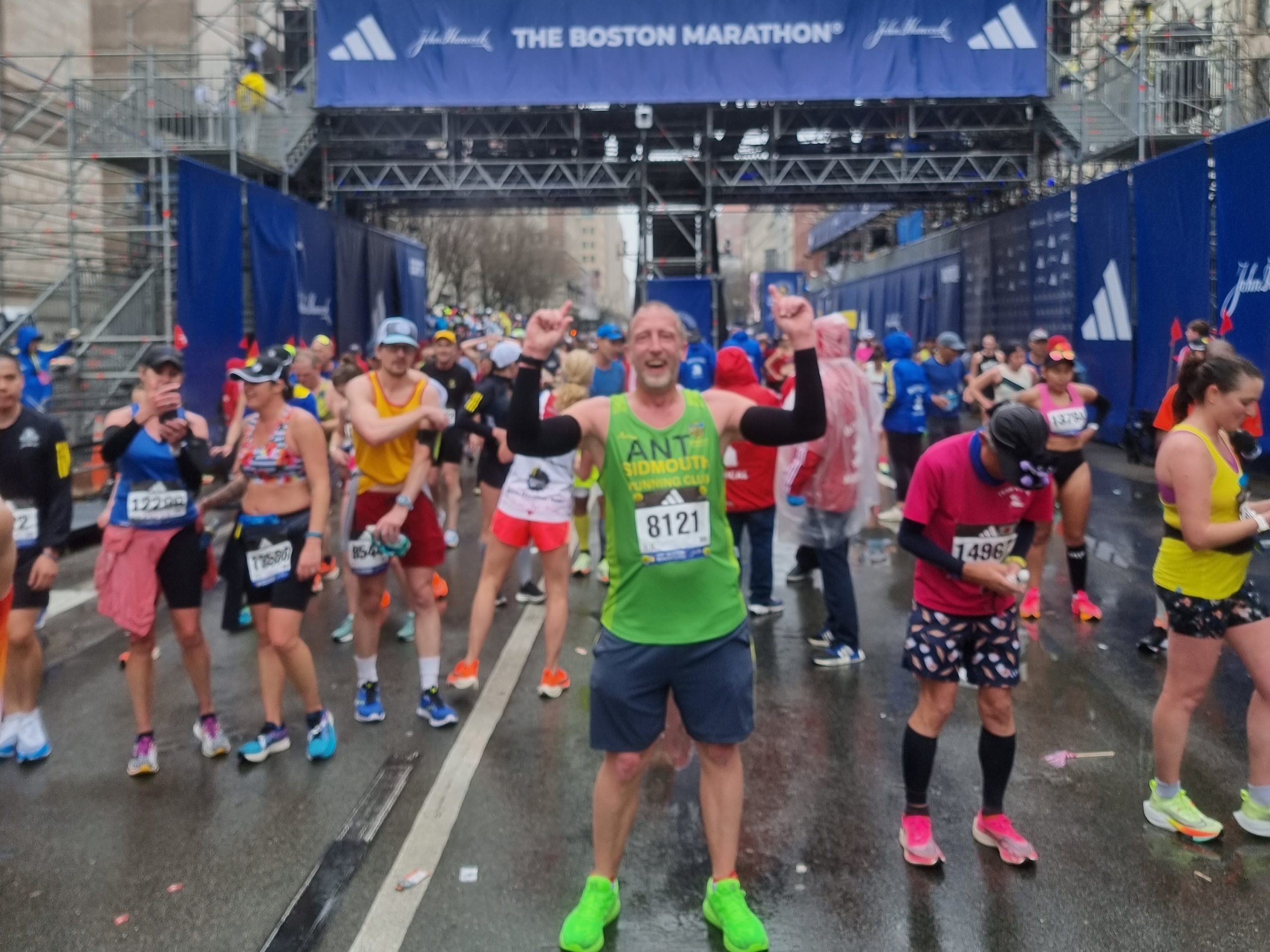SRC’s Antony Hall Runs The 127th Boston Marathon