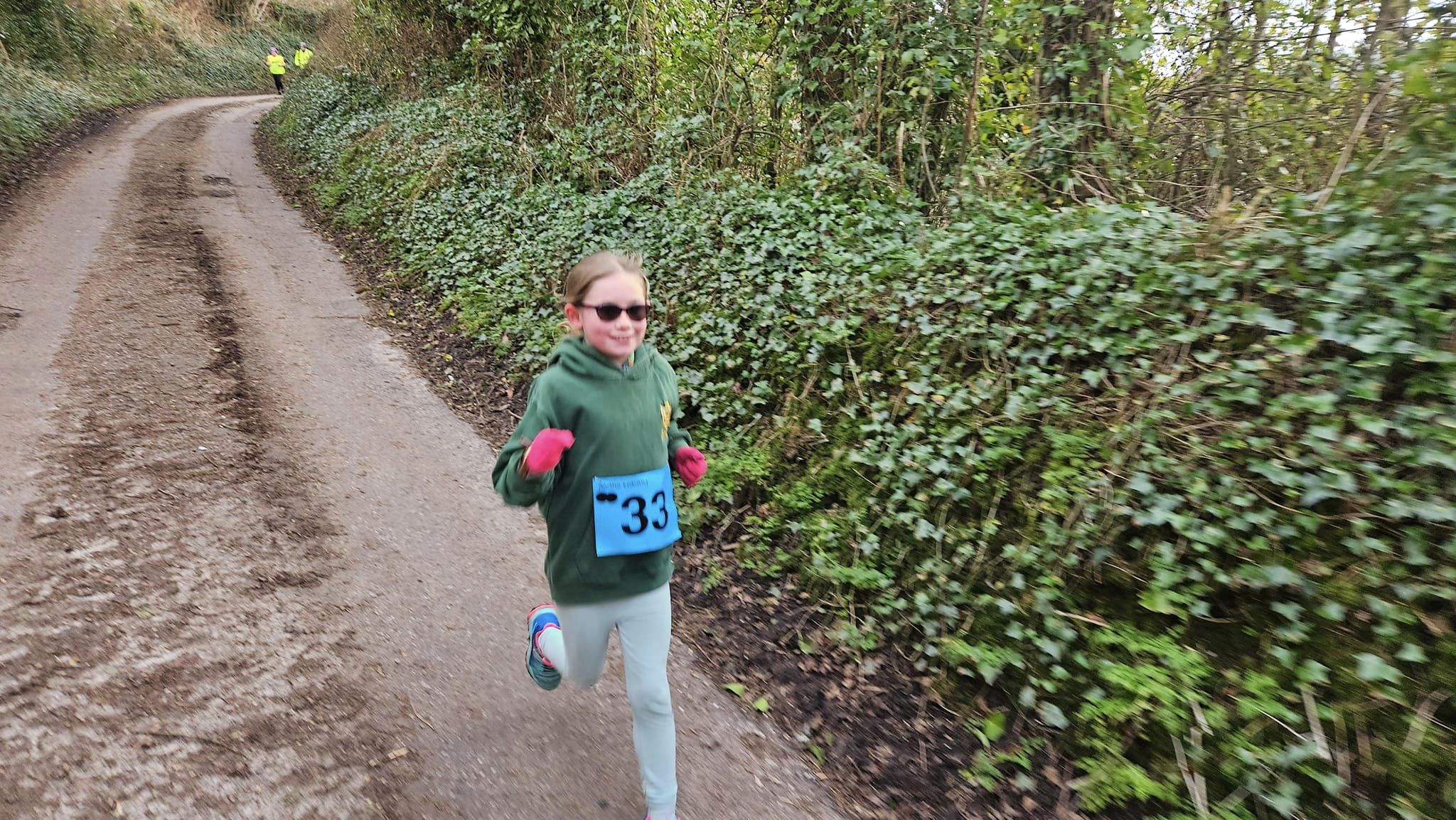 Junior Amelia Shows Her Mighty Green Spirit At The Axmouth Challenge